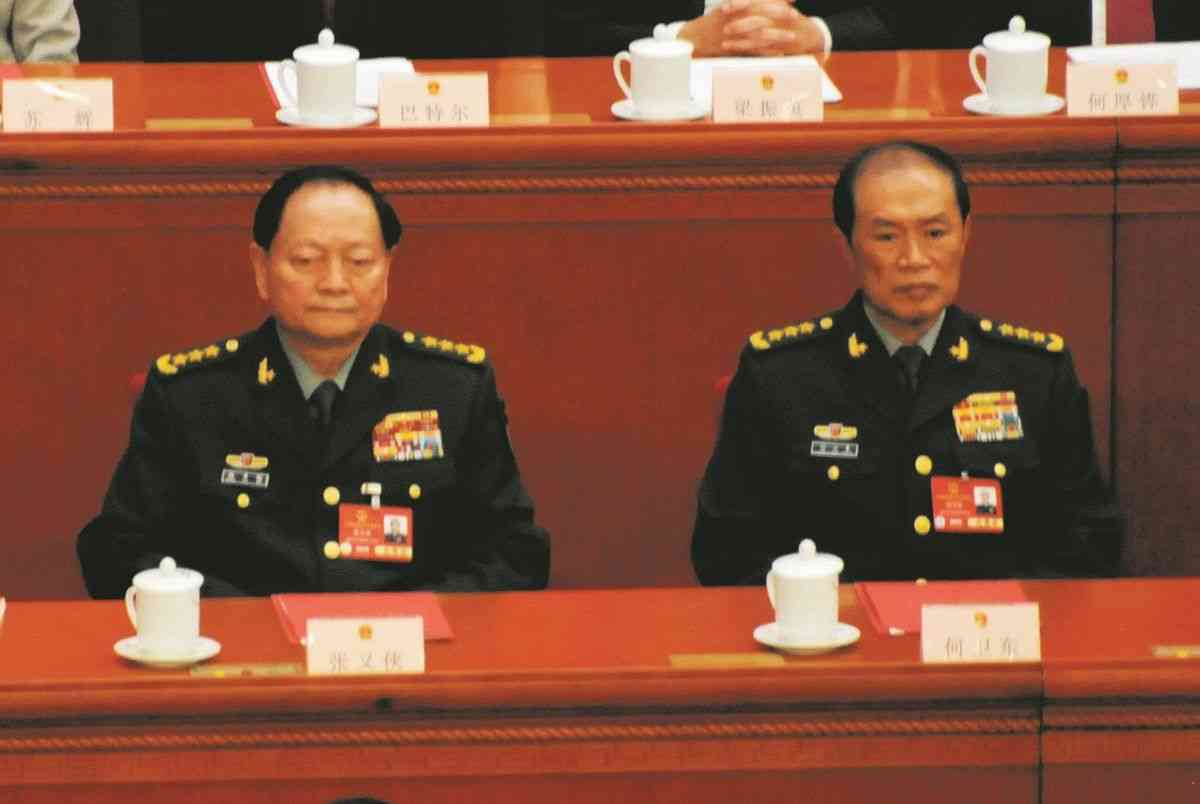 失脚の中国軍制服組トップは「核情報をアメリカに漏えい疑い」と米紙報道　中国軍機関紙は習氏への忠誠を問題視：東京新聞デジタル