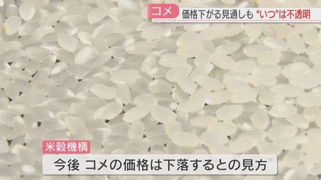 【コメ】豊作でも価格を下げられず　新米の仕入れ値は高騰　今後の見通しは