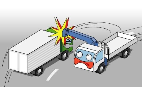 クレーン付きトラックのアームが対向車に…60代くらいの男性死亡 “アーム”がはみ出ていたか 愛知・春日井市