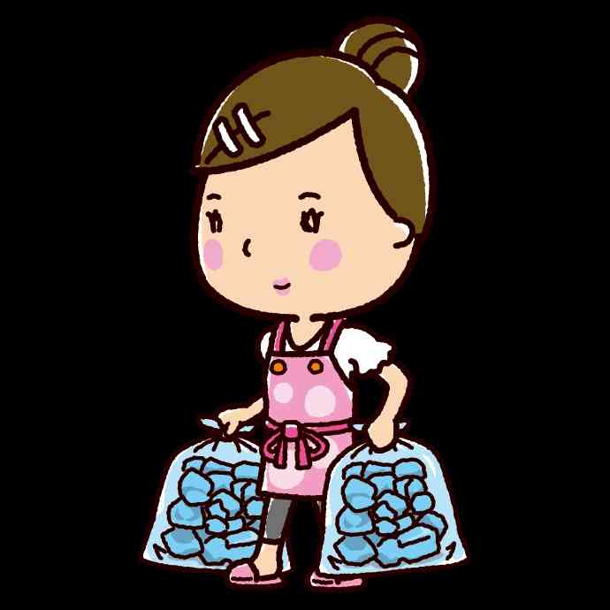 なるべくゴミを出さないようにしてる人