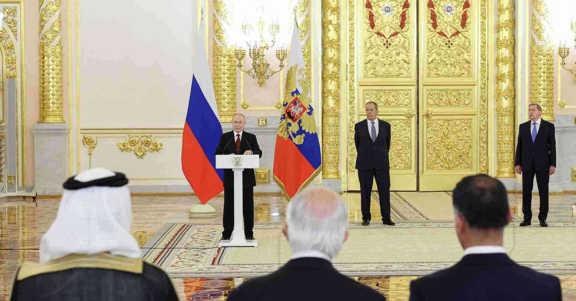 プーチン氏「世界はより危険に」、ベネズエラやイランには言及せず