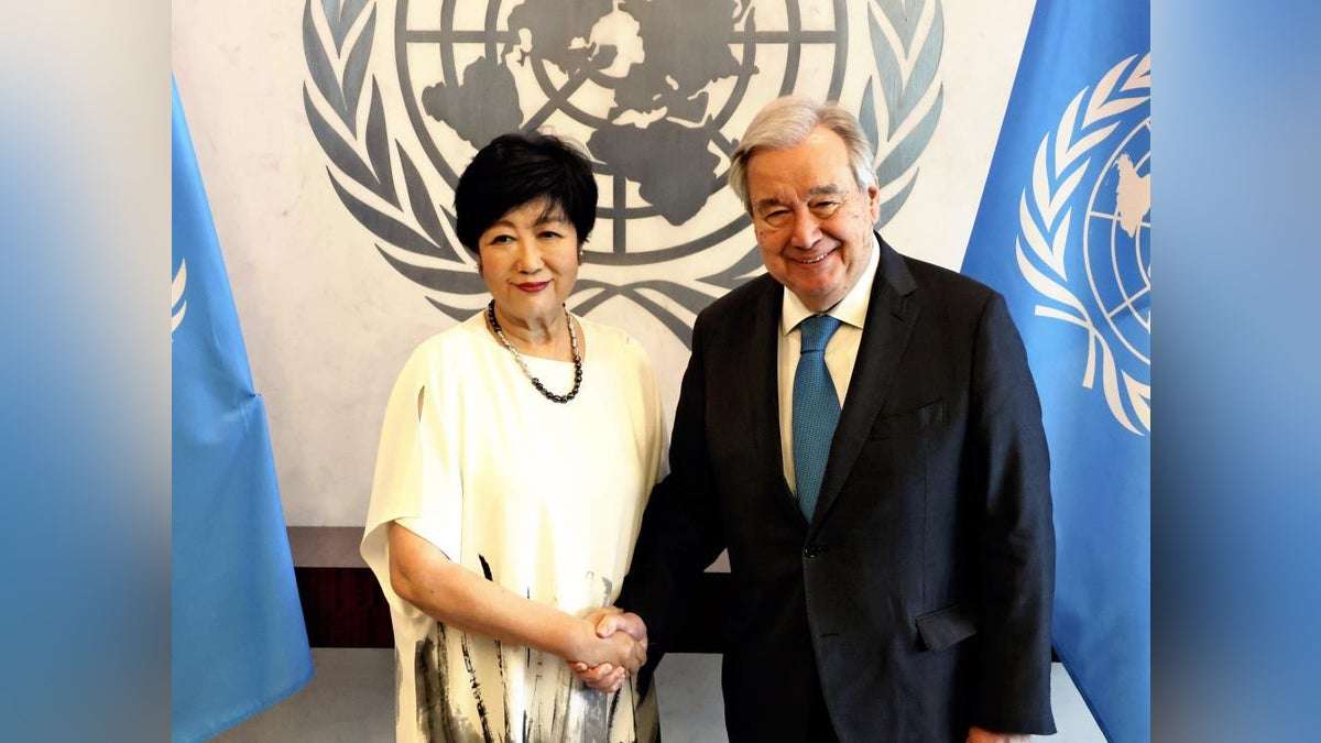 国連一部機能の東京誘致、訪米中の小池百合子都知事がグテレス事務総長に提案「様々なサポートしたい」 : 読売新聞