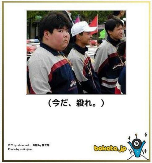 何度見ても秀逸だと思う「bokete」を貼っていくトピPart15