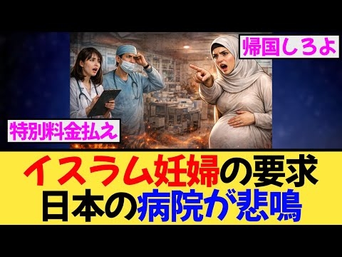 イスラム妊婦「女性医師じゃないとダメ！」→ 日本の産科が崩壊寸前に…