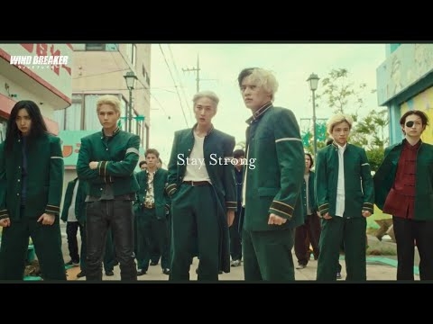 BE:FIRST / Stay Strong - Lyric Video - (映画「WIND BREAKER」主題歌)