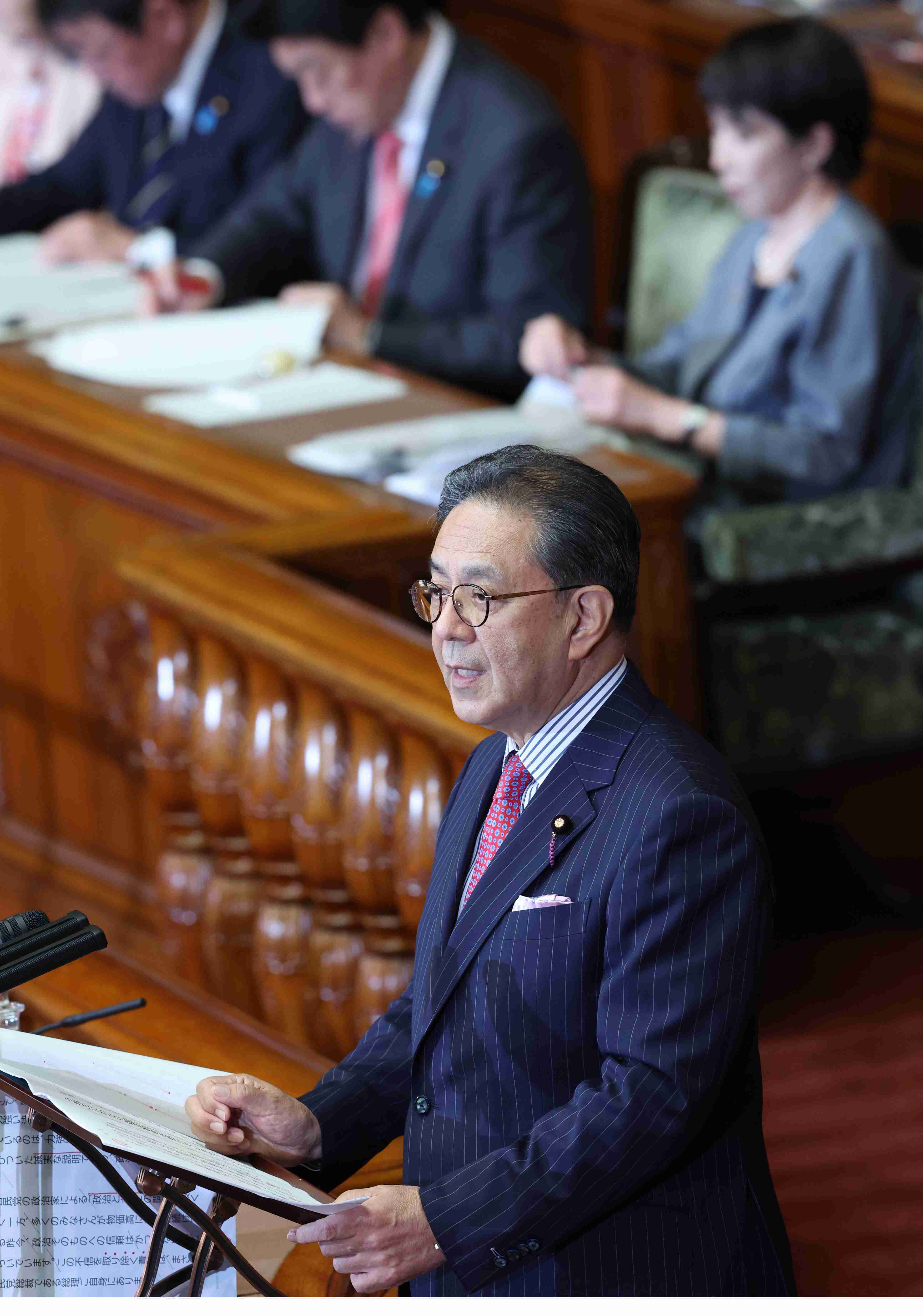 「恥ずべきこと」立民・水岡俊一参院議員会長　高校無償化の朝鮮学校除外を批判　代表質問