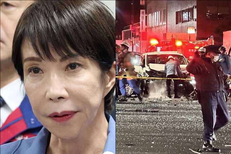 《高市早苗氏ショック》「大物官僚2名」がグシャグシャの公用車の中に…運転手が信号無視で死亡事故起こす、内閣府は「担当者が出払っている」（NEWSポストセブン） - Yahoo!ニュース
