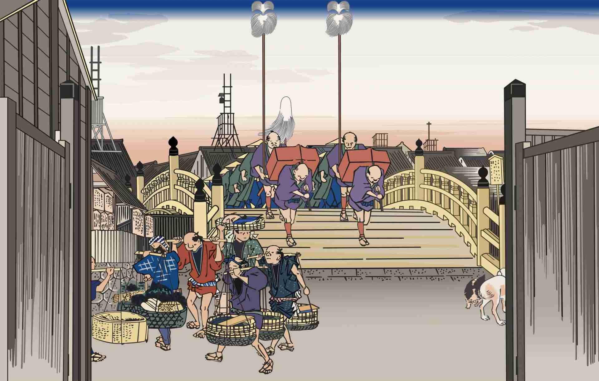 江戸時代の暮らしに興味がある