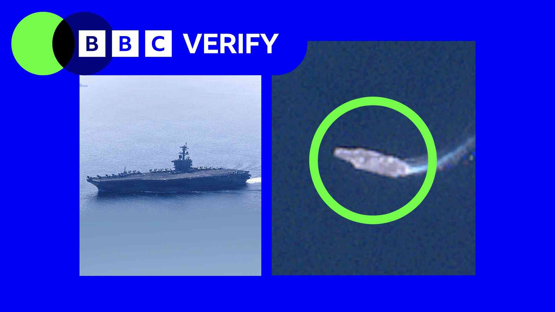 【検証】米軍がイラク近海で艦艇と戦闘機を増強、人工衛星画像から追跡（BBC News） - Yahoo!ニュース