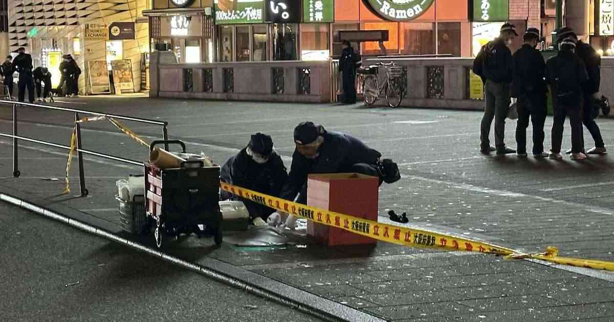 大阪・道頓堀17歳男性3人死傷、容疑者は「グリ下」に出入り　頻繁に刃物持ち歩く姿も