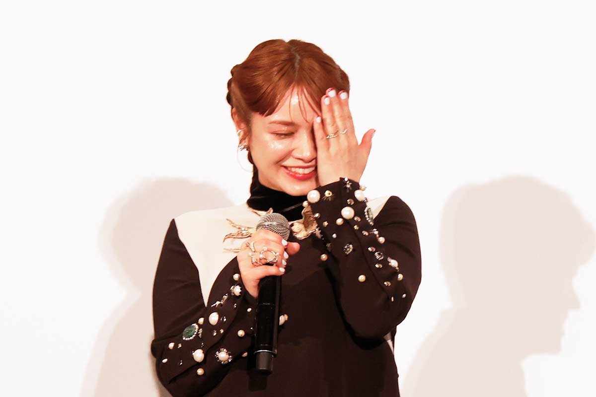 平愛梨、映画『ドラえもん』舞台あいさつで感極まる　質問聞き逃すハプニング「感動しちゃって」