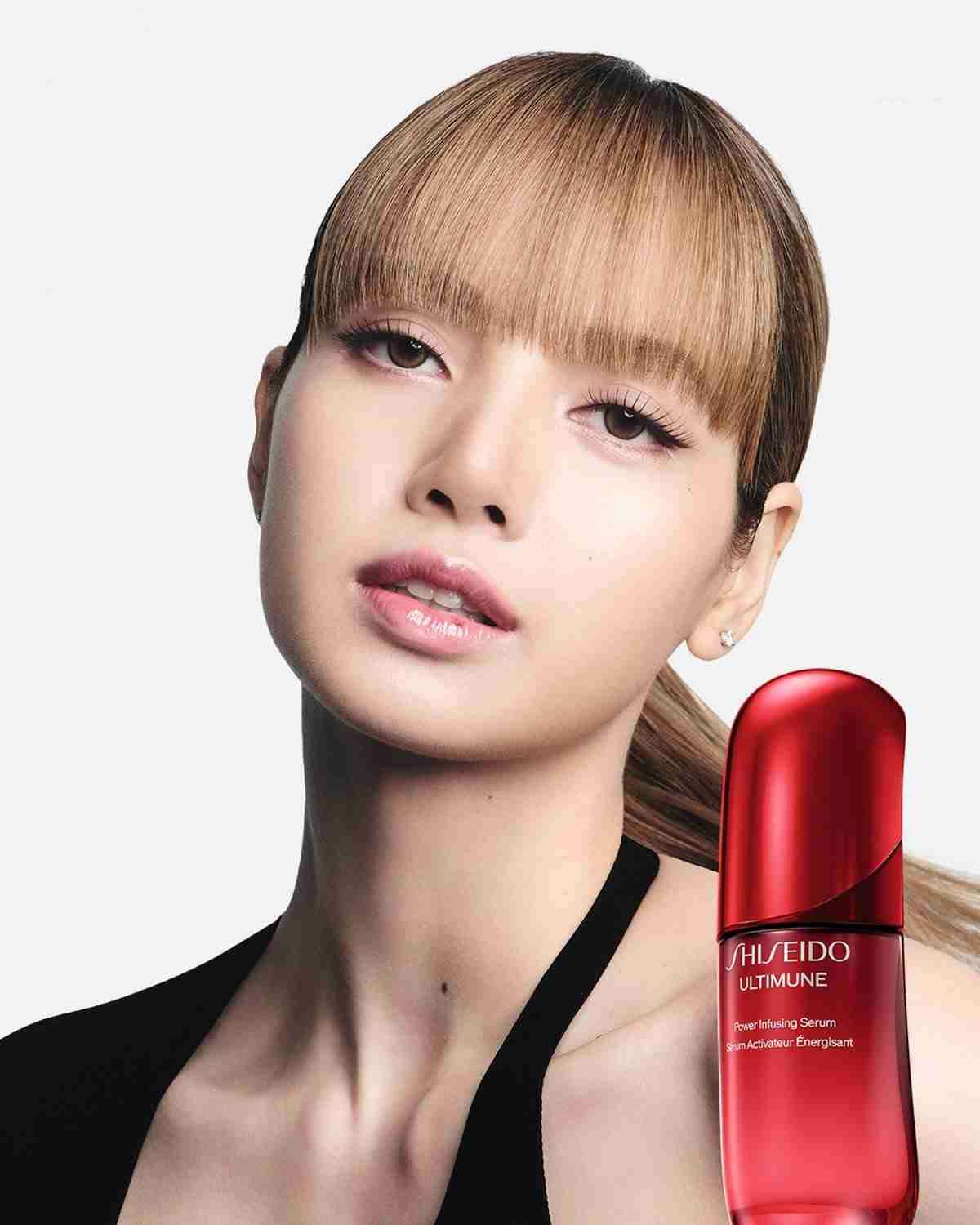 BLACKPINKのLISAがSHISEIDO「アルティミューン」の顔に　内側から輝く肌を体現