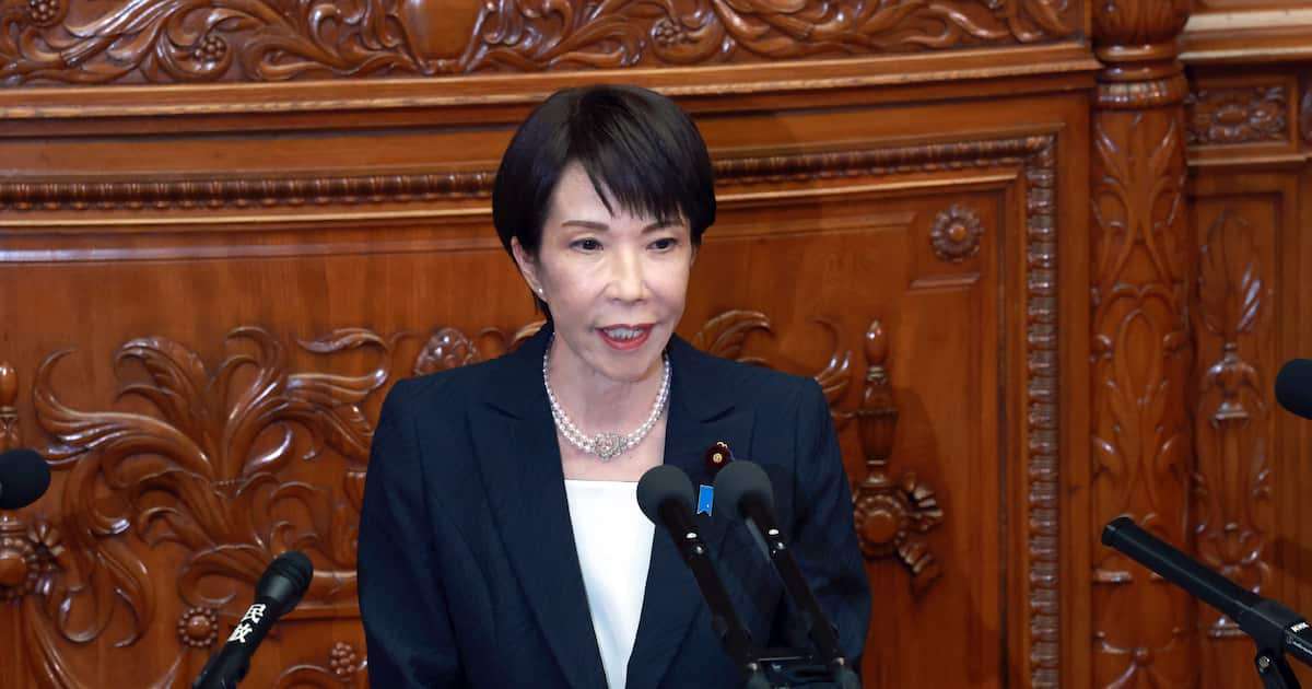 東京新聞コラムの「高市鬱」が波紋…首相の施政方針「強く豊かに」対極でネット騒然（写真・画像 1/1） - zakⅡ