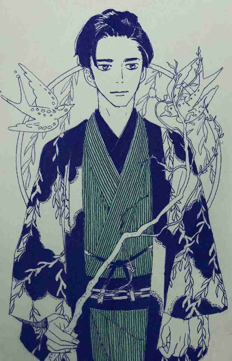 名古屋の芝居小屋の座長・名古屋山三郎が「安野モヨコの描く男」そのもの、もはや抜け出してきたと言われても信じてしまいそう