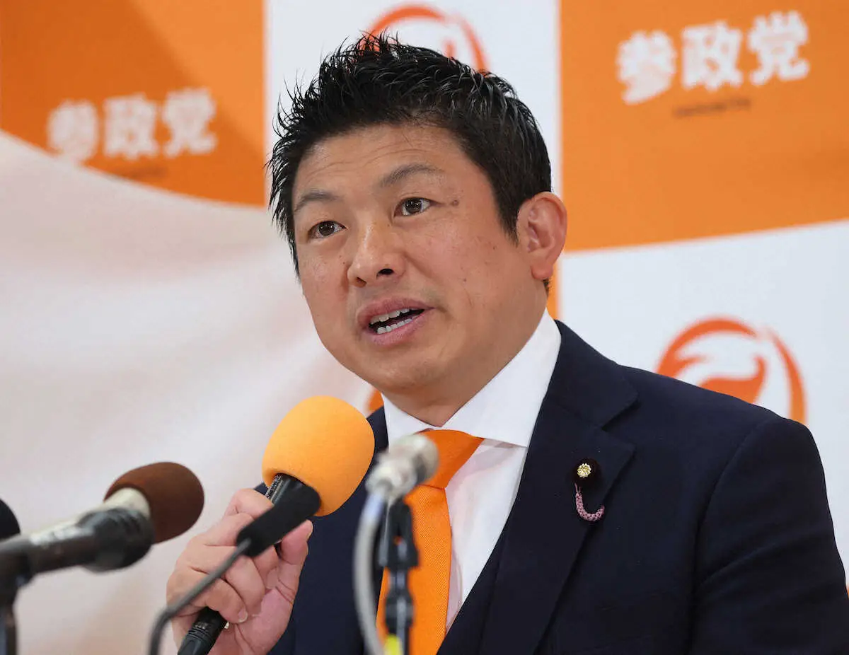 参政・神谷代表　高市自民の1億再生超え動画に言及「あれだけ回したら数億円」「明らかに広告」