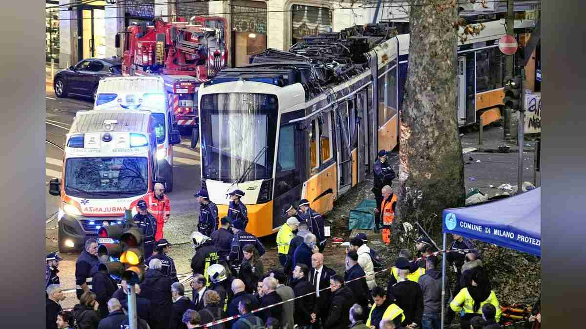 ミラノで路面電車が脱線、５０人死傷…直前の停留所は通過・交差点に通常より速い速度で進入 : 読売新聞