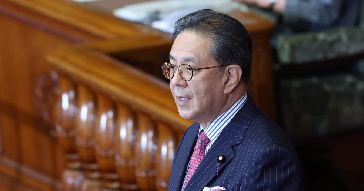 「恥ずべきこと」立民・水岡俊一参院議員会長　高校無償化の朝鮮学校除外を批判　代表質問 - 産経ニュース