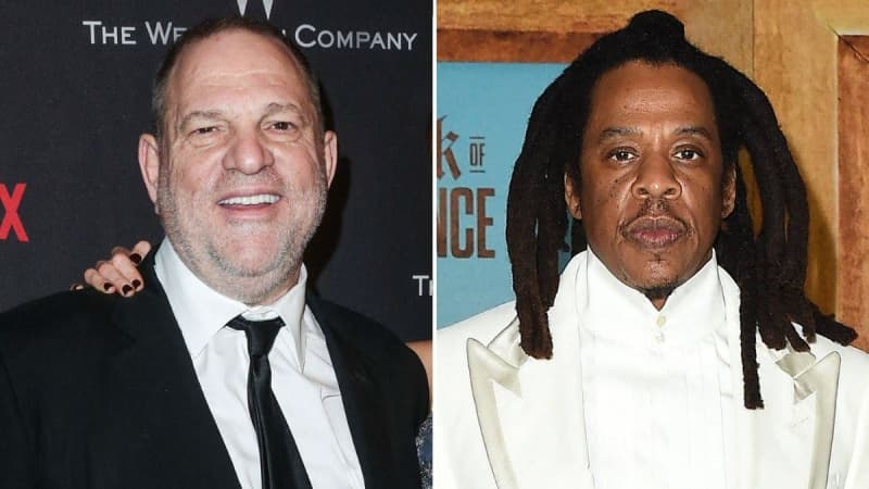 Harvey Weinstein Accused of 'Abducting' and Sexually Assaulting Woman With Jay-Z Present, New Epstein Files Claim