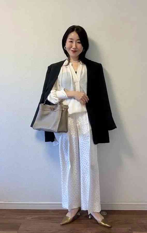 40代の卒業式・入学式コーデ。美女組のフォーマルファッション