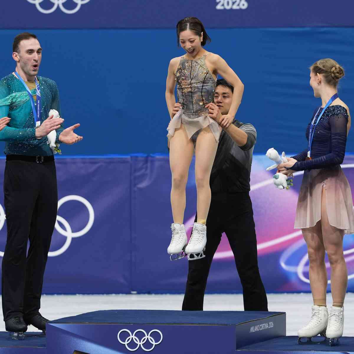 りくりゅう、所属の木下グループが2000万円の特別ボーナスを検討　木原龍一は2013年から社名背負う