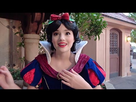 【ディズニー】グリーティング！白雪姫に○○について質問をしてみた！まさかの結果に！キャプテンネイボール/ディズニーランド/東京ディズニーシー