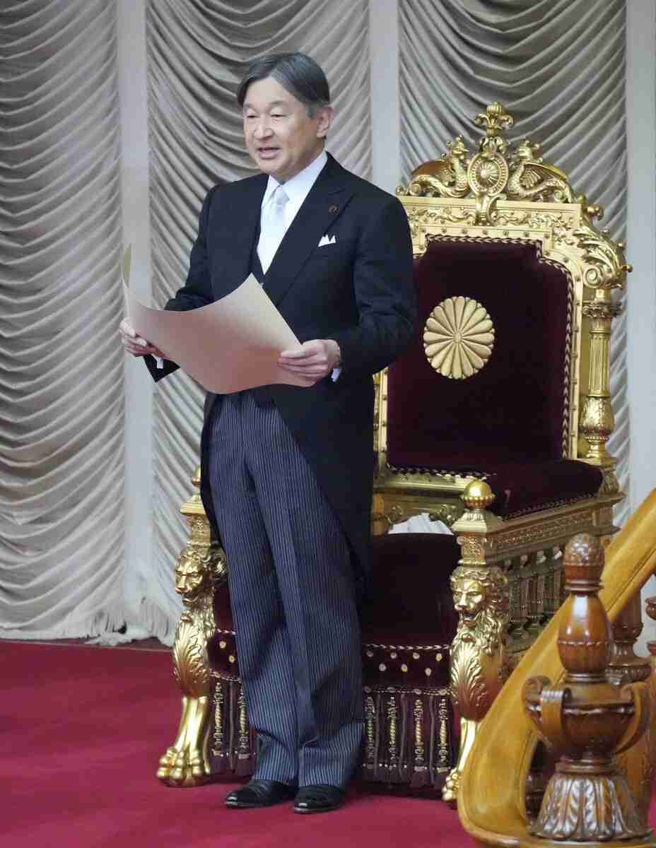 天皇陛下がお言葉　特別国会（時事通信） - Yahoo!ニュース