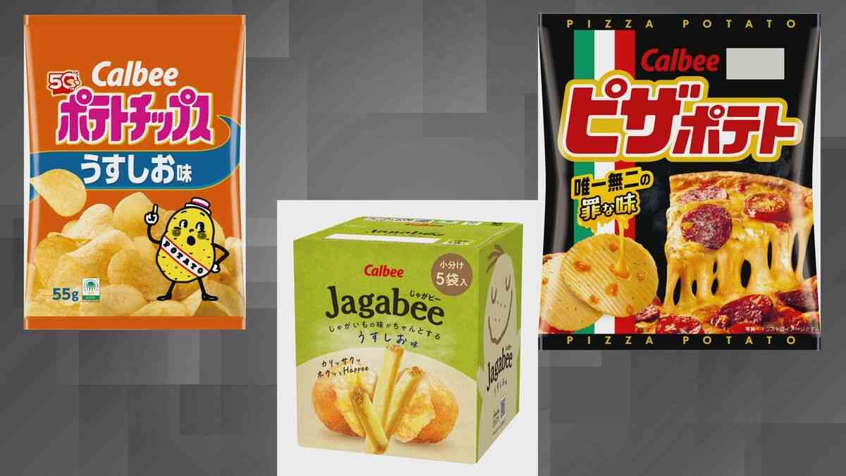 カルビー「ポテトチップス」「Jagabee」など17品目値上げへ　6月1日納品分より最大30%程度 | TBS CROSS DIG with Bloomberg