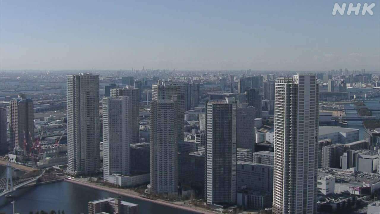 東京 23区 中古マンション 1月平均価格 1億2000万円超 前年同月比34.4％上昇 一部では値下の動きも見られる | NHKニュース | 不動産、物価高騰、東京都