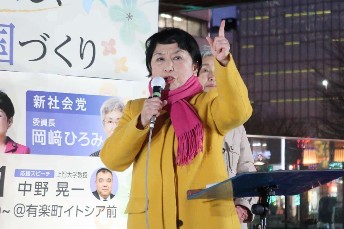 波紋の街宣「男が産めるの～だけ」　会見で問われた福島みずほ氏「ちょっとコメントをしにくい」: J-CAST ニュース