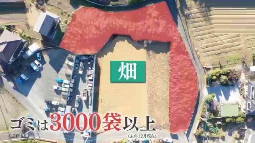 【怒り】住宅街に3000袋のゴミの山⁉「洗濯物干せない」住民ら苦悩…持ち込んだ業者に接触できない驚きの理由とは
