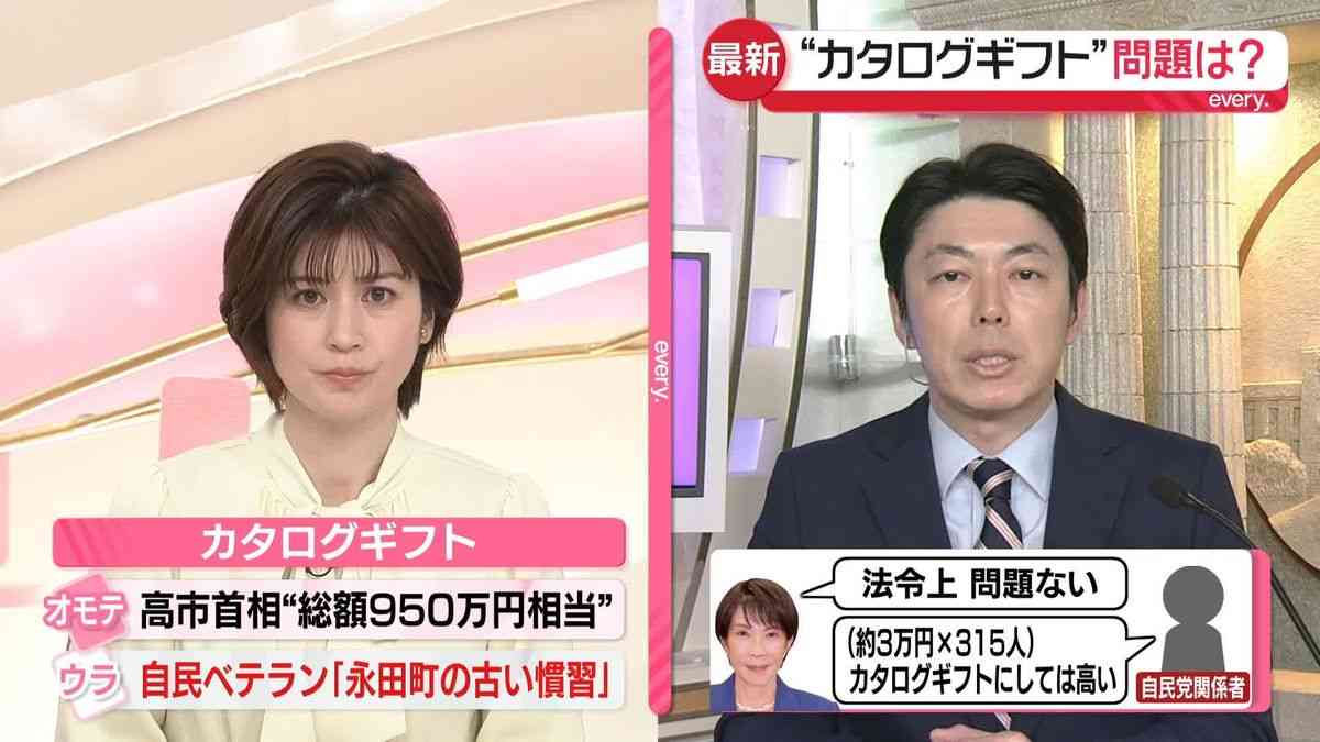 【解説】高市首相“カタログギフト”は「法令上問題ないと認識」　違法でなければ何が問題？（2026年2月25日掲載）｜日テレNEWS NNN
