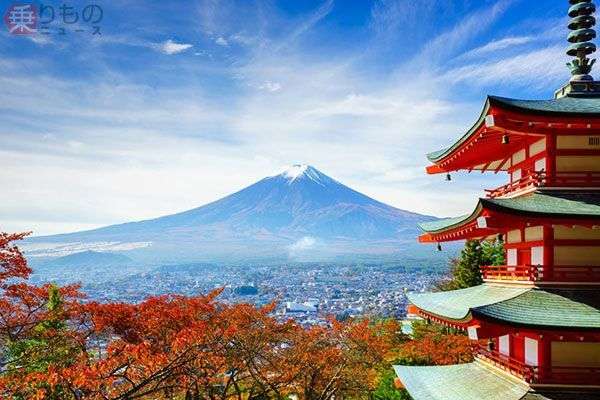 「もう限界」富士山“絶景”桜まつり中止へ 住宅街に20万人殺到 “犯罪級のマナー違反”に悲鳴 高速バスと富士急が最寄り（乗りものニュース） - Yahoo!ニュース