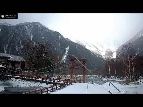 [4K] 上高地河童橋ライブカメラ KAMIKOCHI KAPPA-BASHI LIVE CAMERA