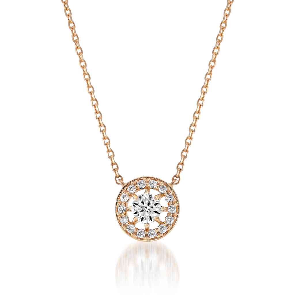 ECLIPSE HALO NECKLACE(S)(1ZN1081)K18 ネックレス｜スタージュエリー公式オンラインストア
