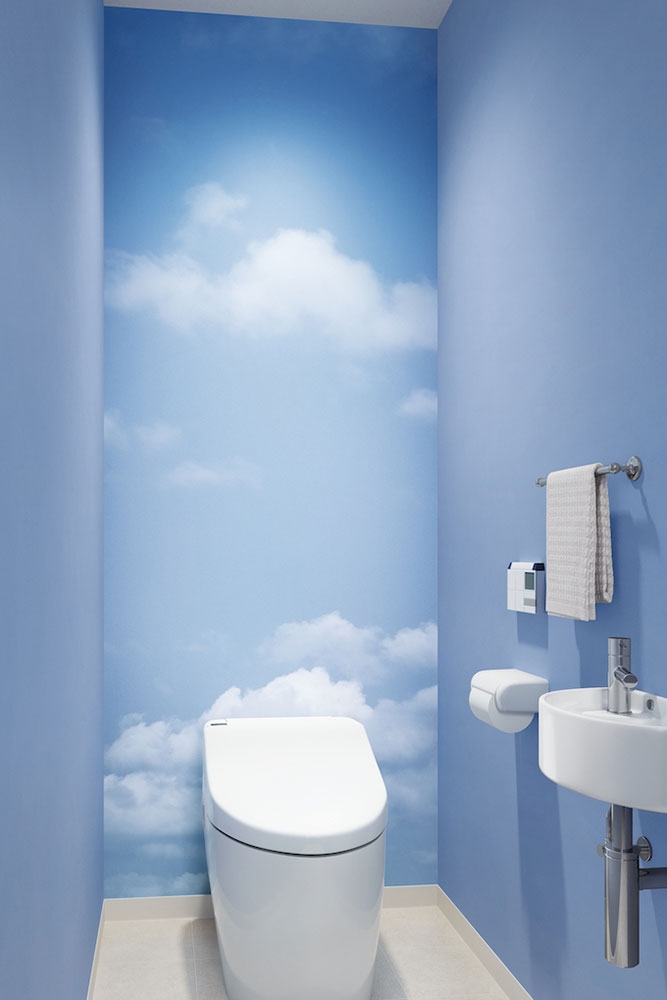 狭いトイレの清潔感