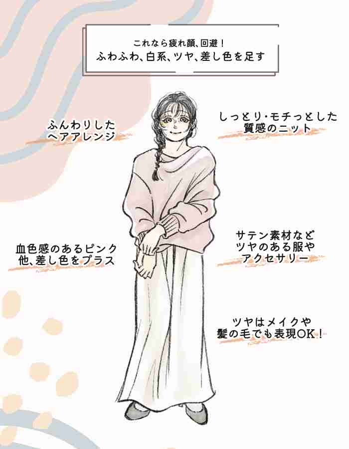 「私、なんか老けた？」冬の疲れ顔の原因は“服”だった！ 今すぐ“元気な顔”に見せるコツ。実はメガネも役に立つ