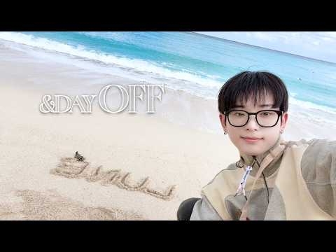 [&DAY OFF/HARUA vlog] 첫 오키나와 여행 | 수족관 & 길 잃은 공룡 찾기 | &TEAM