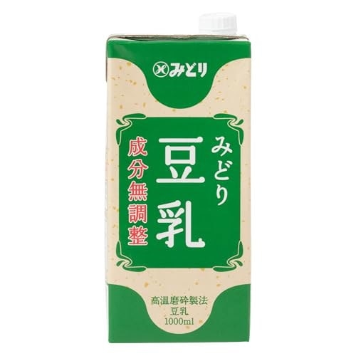 豆乳を毎晩コップ１杯飲んでいます。