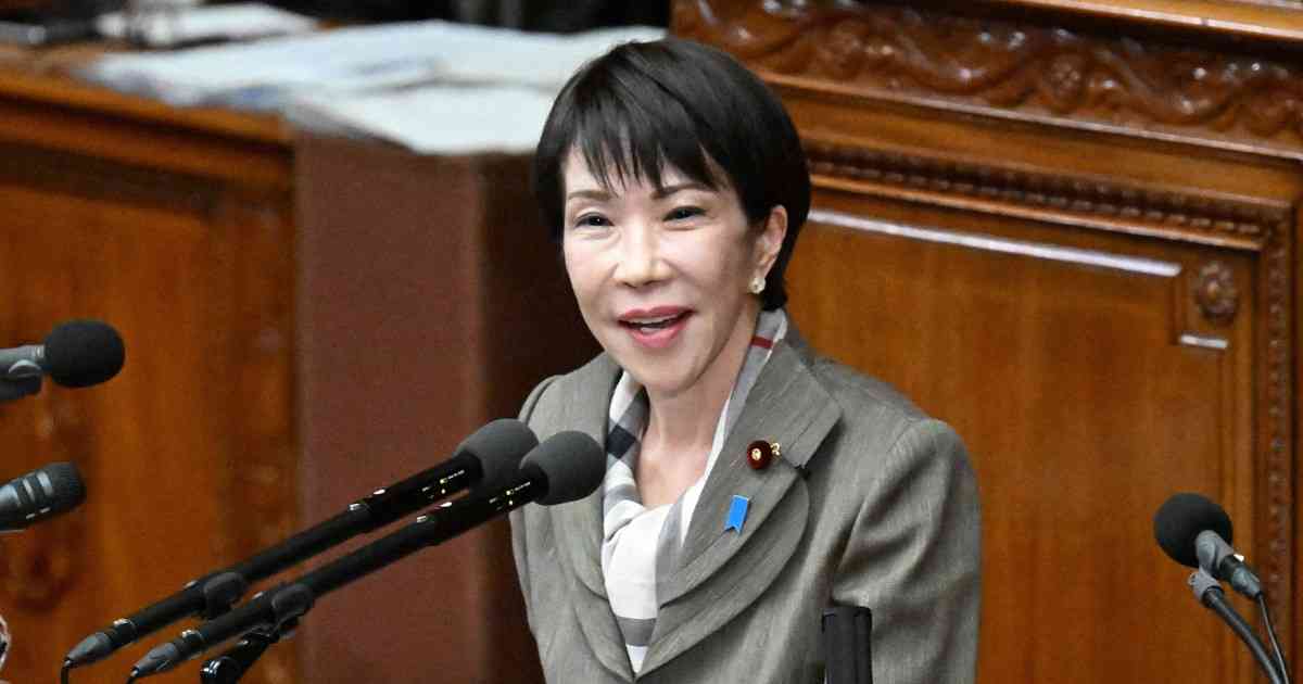 高市首相、HPのコラム欄「ずっと更新できず削除」　衆院本会議答弁 | 毎日新聞