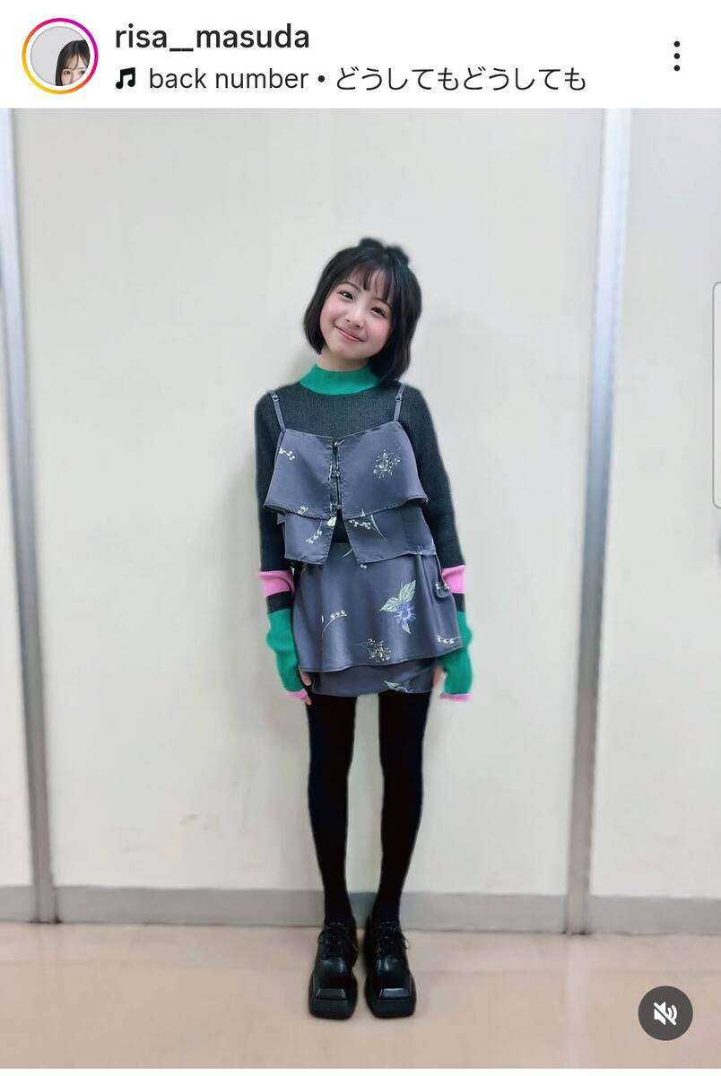 「スイちゃん」卒業から２年…現在の姿に「へ！？」「ホント」「それにしても…」「めっちゃ成長」増田梨沙の最新姿