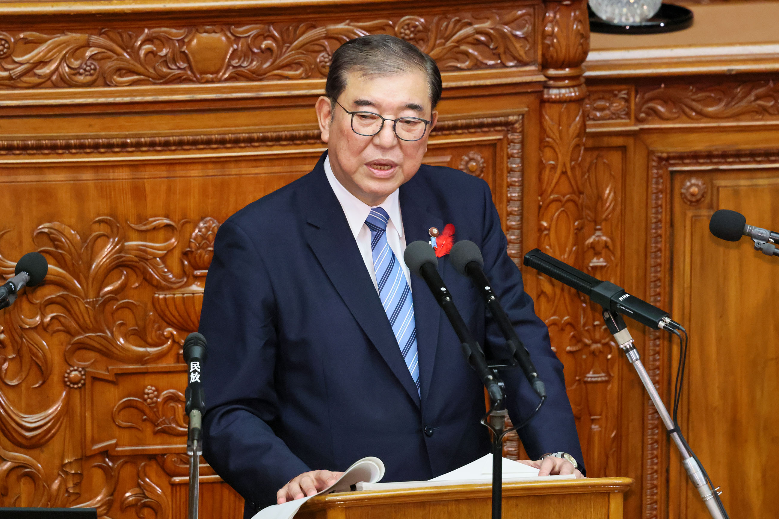令和6年10月4日 第二百十四回国会における石破内閣総理大臣所信表明演説 | 総理の演説・記者会見など | 首相官邸ホームページ