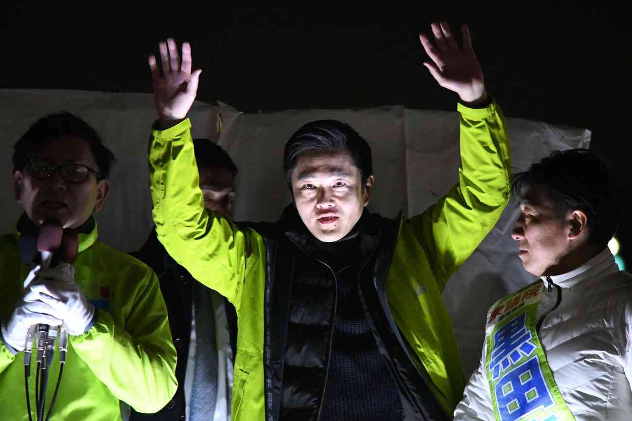 【衆院選】維新・吉村代表、激戦区で魂の演説も…「うそつきー」反対派のヤジ止まず厳しい表情