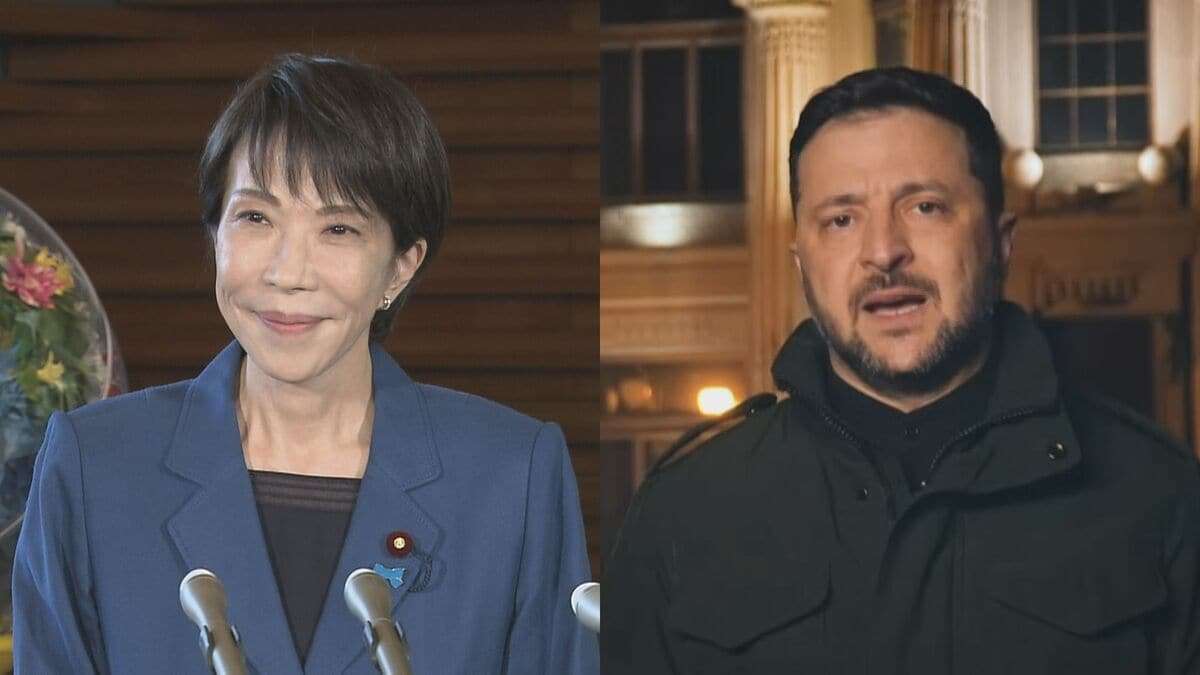 【速報】高市総理がゼレンスキー大統領と電話会談　ウクライナ支援の継続を伝達　ゼレンスキー氏は高市総理のウクライナ訪問を招待 | TBS CROSS DIG with Bloomberg