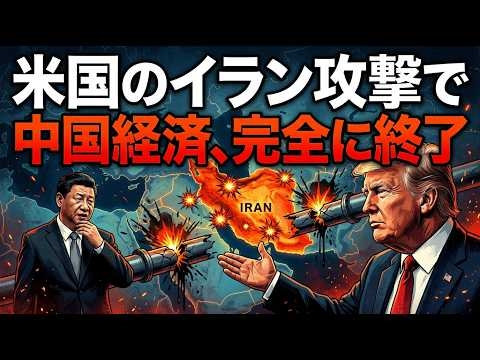 米国のイラン攻撃で中国経済が完全に終わる衝撃的な理由、トランプが仕掛けた恐ろしい罠