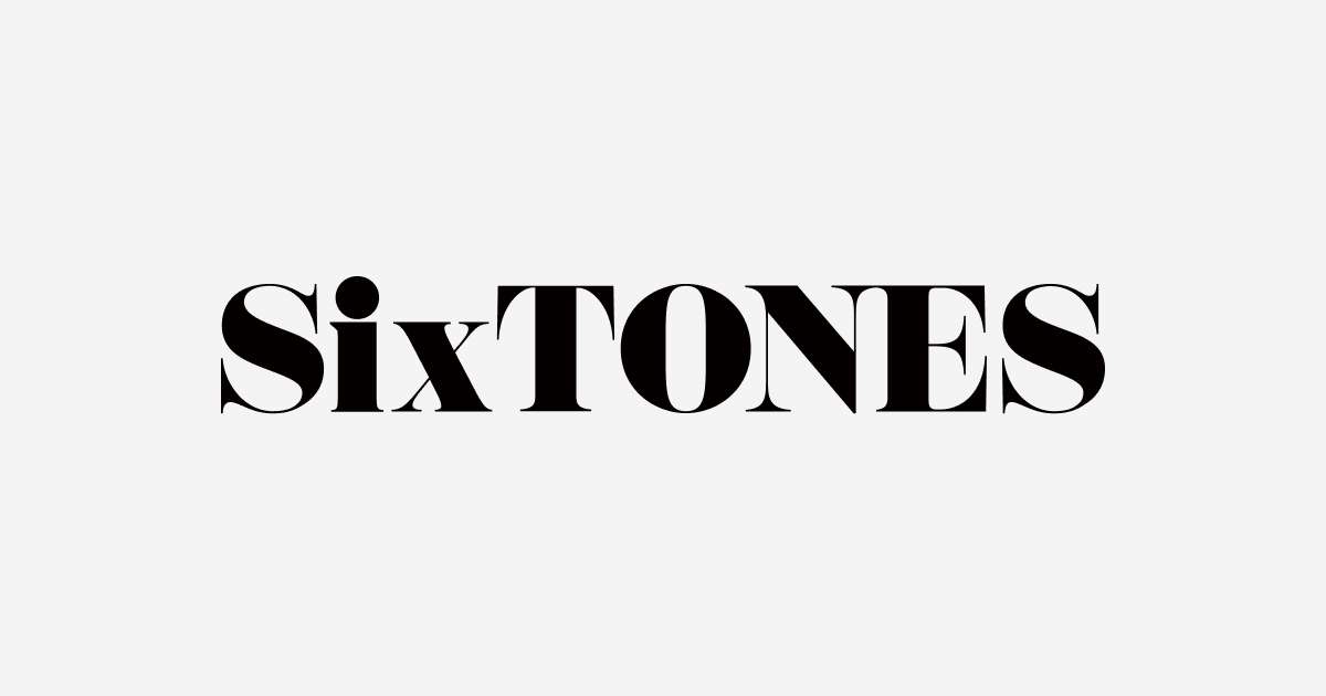 SixTONES LIVE TOUR 2026「MILESixTONES」(スタジアムツアー)が決定！ | SixTONES(ストーンズ) Official web site