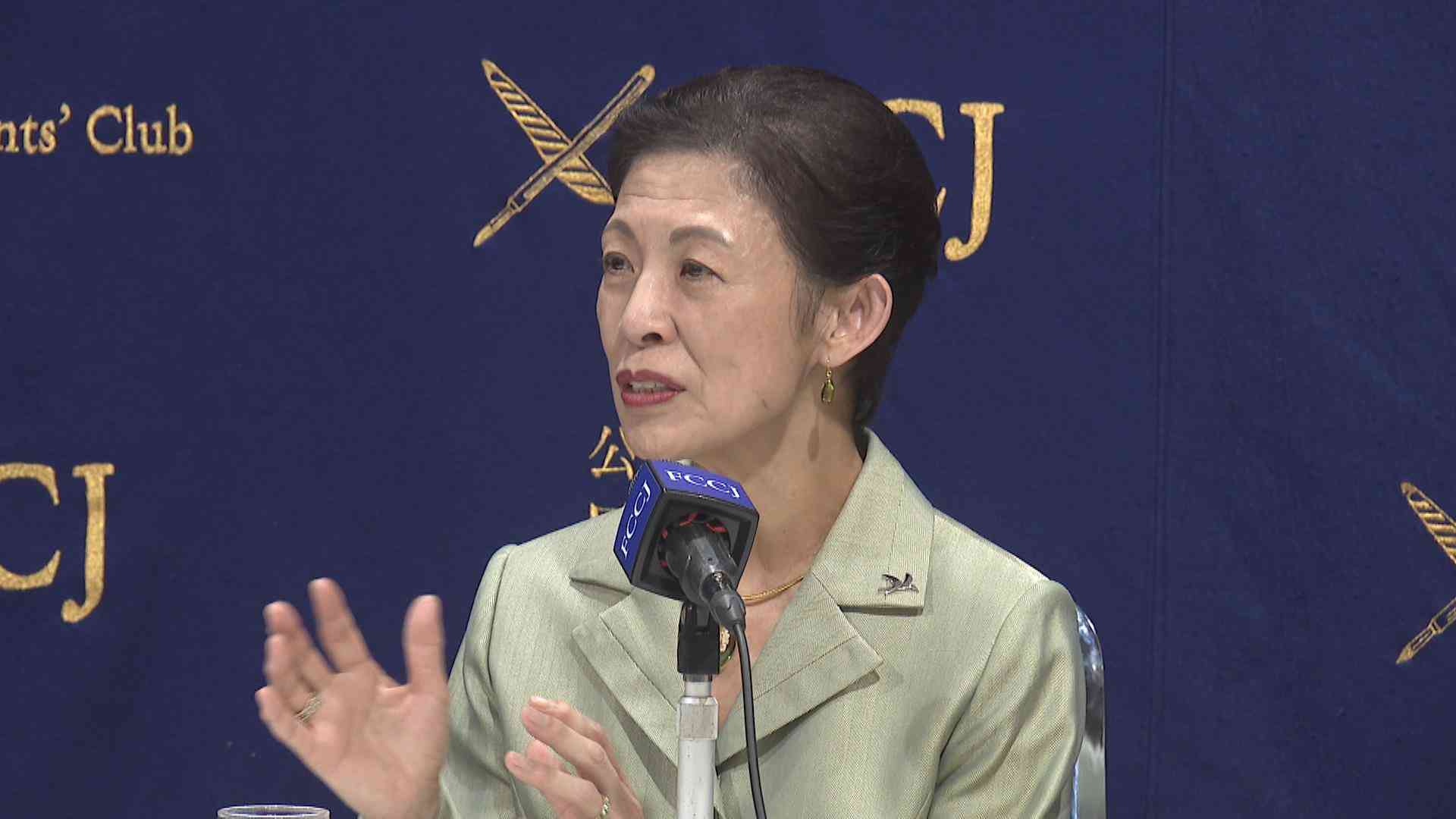 久子さまが日本外国特派員協会で記者会見　皇族で異例　「気候変動はまさに国際協力が必要な課題」（FNNプライムオンライン（フジテレビ系）） - Yahoo!ニュース