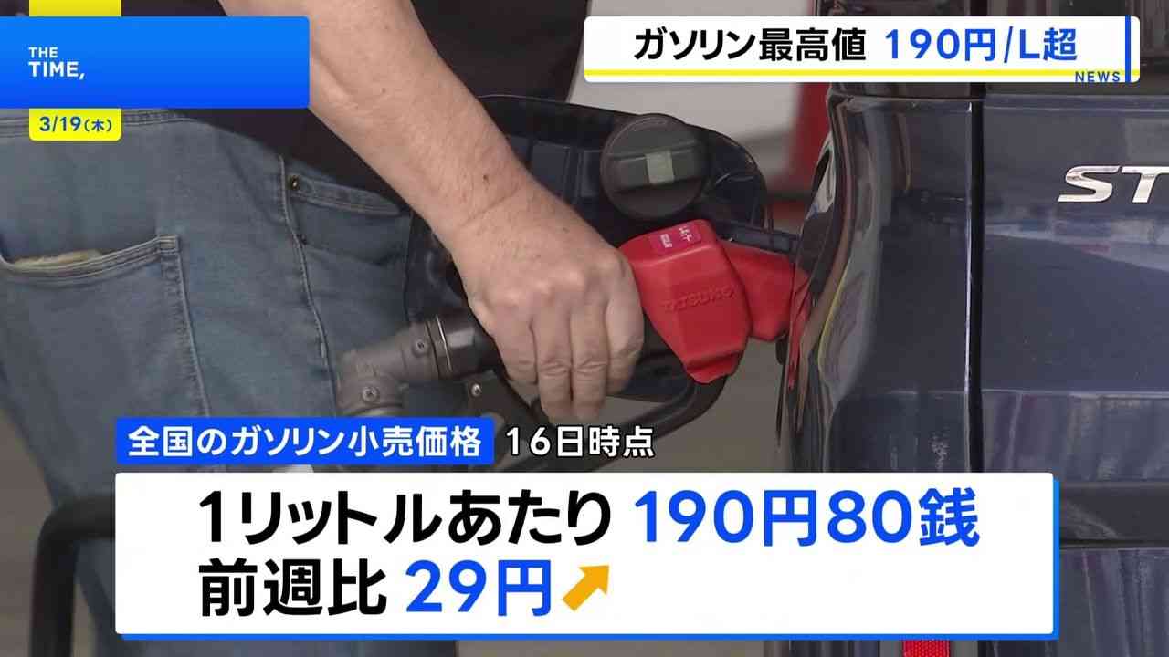 ガソリン価格 きょうから補助金 - Yahoo!ニュース