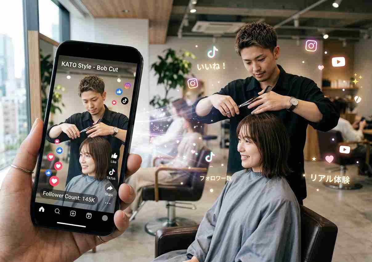 「推し美容師」が1.3兆円市場を押し上げ…スマホ写真1枚で100万円が動く時代に | ビジネスジャーナル