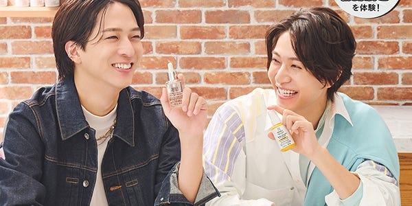 timelesz寺西拓人＆橋本将生、理想の肌を追求「キールズ」新ビジュアル公開 - モデルプレス