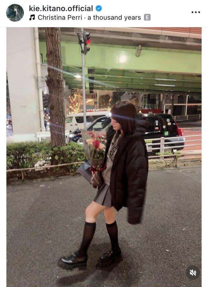 「見た目が女子高生」35歳になった北乃きい 若見せ10代のような姿に驚き「永遠の少女だわ」